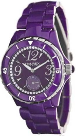 Haurex Ladies PP342DPP Purple Plasteramic Quartz Fashion Watch